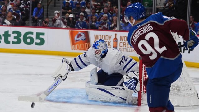 William Nylander records five points as Maple Leafs rally to beat Avalanche 6-3 in Denver